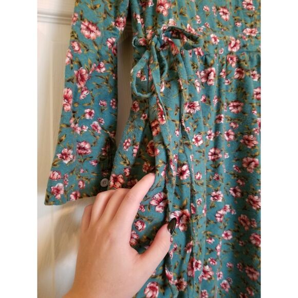 XIXI Floral Femenine Japanese Style Modest Green Dress Size M (Estimated) - Picture 8 of 8